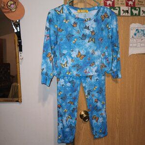NEW Mini Society Girl's  2 Piece Pullover/Jogger Sweat Pants Outfit